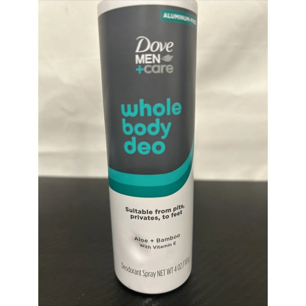 Dove Men +Care Whole Body Deodorant Sp for Men Bamboo & Aloe 4 oz